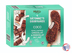 Rappel produit 4 BÂTONNETS GOURMANDS 292g MUCCI