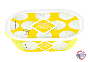 Rappel produit SORBET CITRON - AVEC PREPARATION DE CITRON MUCCI