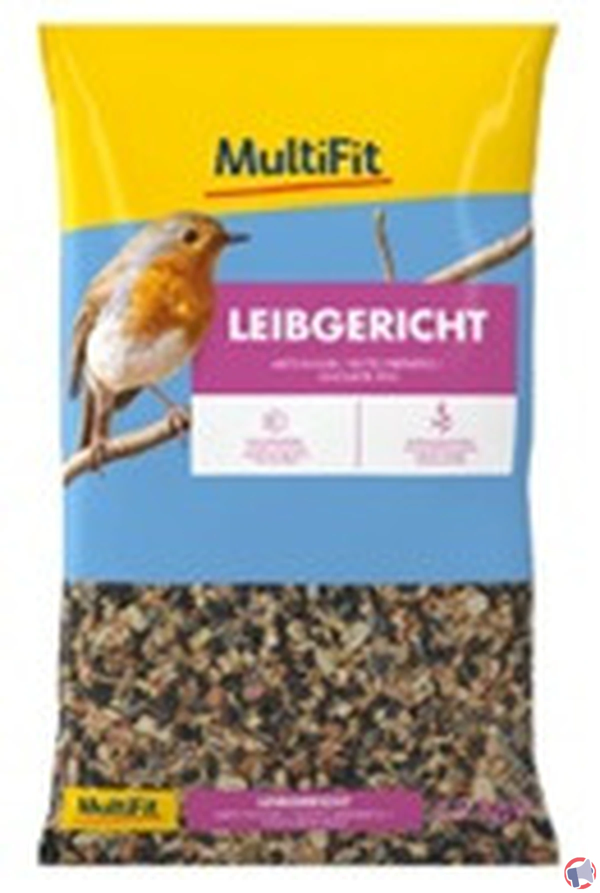 Rappel : Multifit Wildvogelfutter Leibger
