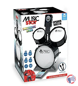 Rappel produit BATTERIE ELECTRONIQUE MUSIC STAR