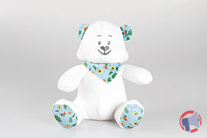 Rappel produit Peluche Ours Musti Mustela