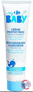 Rappel produit CREME PROTECTRICE POUR LE CHANGE My Carrefour Baby