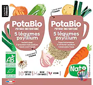 Rappel produit POTABIO INSTANTANÉ 5 LÉGUMES-PSYLLIUM NATALI (photo numéro 1)