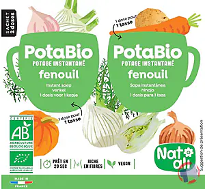 Rappel produit POTABIO INSTANTANÉ FENOUIL NATALI