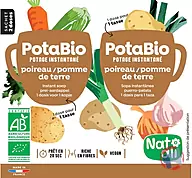 Rappel produit POTABIO INSTANTANÉ POIREAU POMME DE TERRE NATALI
