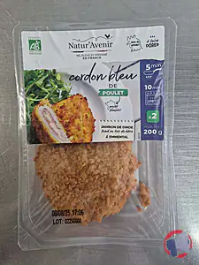 Rappel produit CORDONS BLEUS DE POULET NATUR' AVENIR