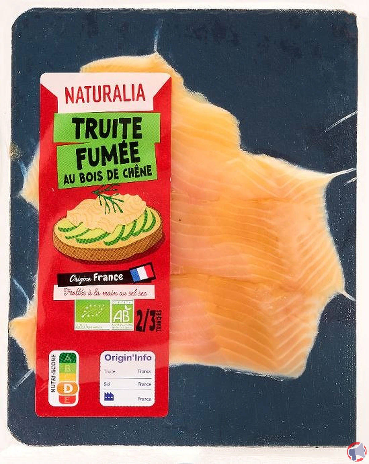Rappel naturalia truite fumée biologique : ne consommez pas le produit concerné