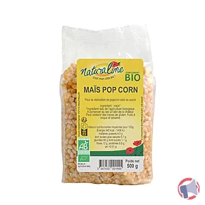 Rappel produit MAIS POP CORN NATURALINE