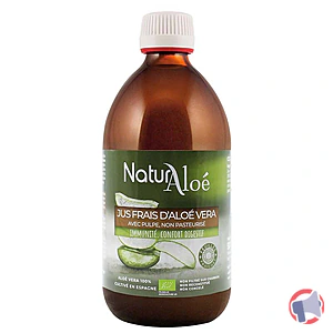 Rappel produit Jus frais d'Aloe Vera avec pulpe non pasteurisé NATURALOE