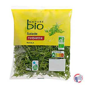 Rappel produit Salade roquette bio Nature bio
