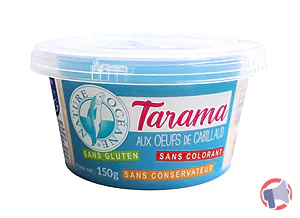 Rappel produit TARAMA BRUT MSC 150g NATURE OCEANE