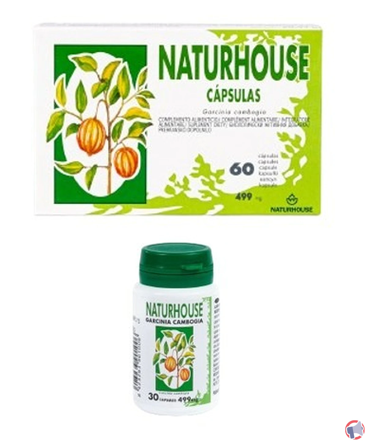 Rappel de produit : gélules Garcinia Cambogia Caps de Naturhouse