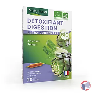 Rappel produit DETOXIFIANT DIGESTION Ultra concentré BIO NATURLAND