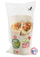 Rappel produit WRAP CHEVRE TOMATES - 190 G NAT&VIE