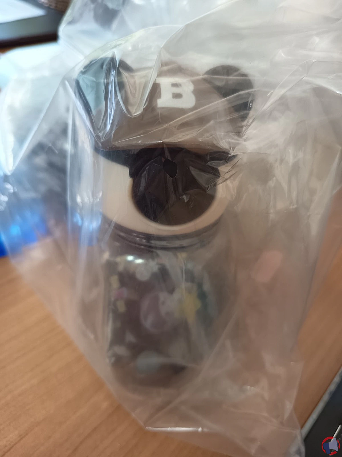Rappel sécurité de la gourde good luck de naughty bear pour risque de strangulation