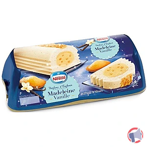 Rappel produit Buche Madeleine Vanille ; Buche Ananas, Mangue et Citron ; Buche parfum Crème Brulée ; Buche Chocolat Blanc Framboise ; Buche Poire Chocolat Nestlé