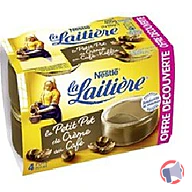 Rappel produit Petit pot de Crème au Café - offre découverte Nestlé - La Laitière (photo numéro 1)