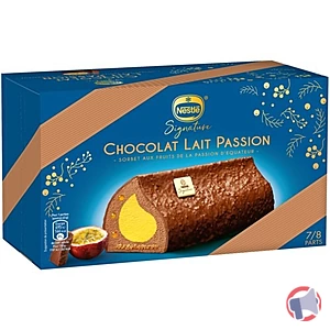 Rappel produit Buche Nestlé Signature Chocolat Lait Passion 800mL Nestlé signature
