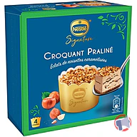 Rappel produit Desserts Individuels Nestle Signature 4 pots croquant praliné Nestlé signature (photo numéro 1)