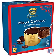 Rappel produit Desserts Individuels Nestle Signature Chocolat Caramel x4; Desserts Individuels Nestle Signature Miroir Chocolat x4 Nestlé signature (photo numéro 2)