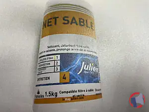 Rappel produit NETSABLE NETSABLE nettoyant, detartrant filtre a sable