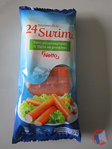 Rappel produit Batonnets de surimi NETTO