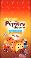 Rappel produit NETTO Briochettes Pépites chocolat Netto