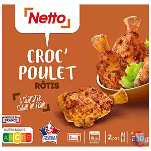 Rappel produit Croc' poulet rôtis NETTO