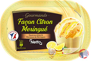 Rappel produit NETTO 0.9L CITRON MERINGUE NETTO