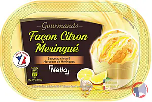 Rappel produit NETTO 0.9L TARTE CITRON MERINGUE NETTO