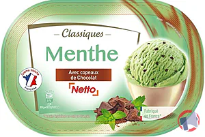 Rappel produit NETTO 1L MENTHE CHOCOLAT NETTO