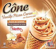 Rappel produit NETTO CONE GOURMAND 6x110mL VANILLE PECAN NETTO (photo numéro 1)