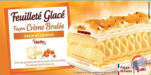 Rappel produit NETTO FEUILLETE CREME BRULEE NETTO