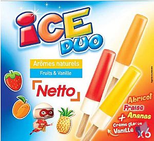 Rappel produit NETTO ICE DUO NETTO