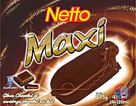 Rappel produit NETTO MAXI BATONNET 4x120mL CHOCOLAT - CHOCOLAT LAIT NETTO (photo numéro 1)