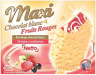 Rappel produit NETTO MAXI BATONNET CHOCOLAT BLANC - FRUITS ROUGES NETTO (photo numéro 1)