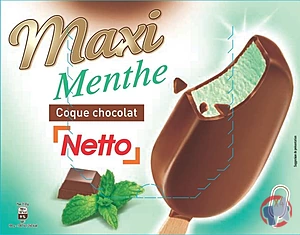 Rappel produit NETTO MAXI MENTHE COQUE CHOCOLAT 4x100mL NETTO