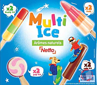 Rappel produit NETTO NETTO PACK PANACHE MULTI ICE x8