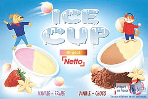 Rappel produit NETTO PETIT POT 12x60mL VANILLE CHOCOLAT - VANILLE FRAISE NETTO
