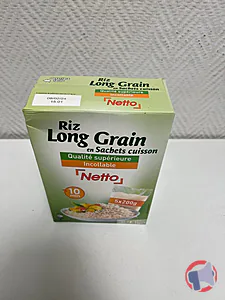 Rappel produit NETTO RIZ LONG GRAIN ETUI 5*200 GR NETTO