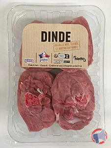 Rappel produit OSSO BUCCO DE DINDE NETTO