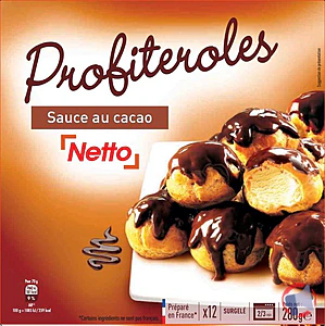 Rappel produit Profiteroles Netto