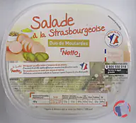 Rappel produit SALADE A LA STRASBOURGEOISE NETTO (photo numéro 1)