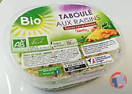 Rappel produit TABOULE AUX RAISINS BIO NETTO (photo numéro 1)