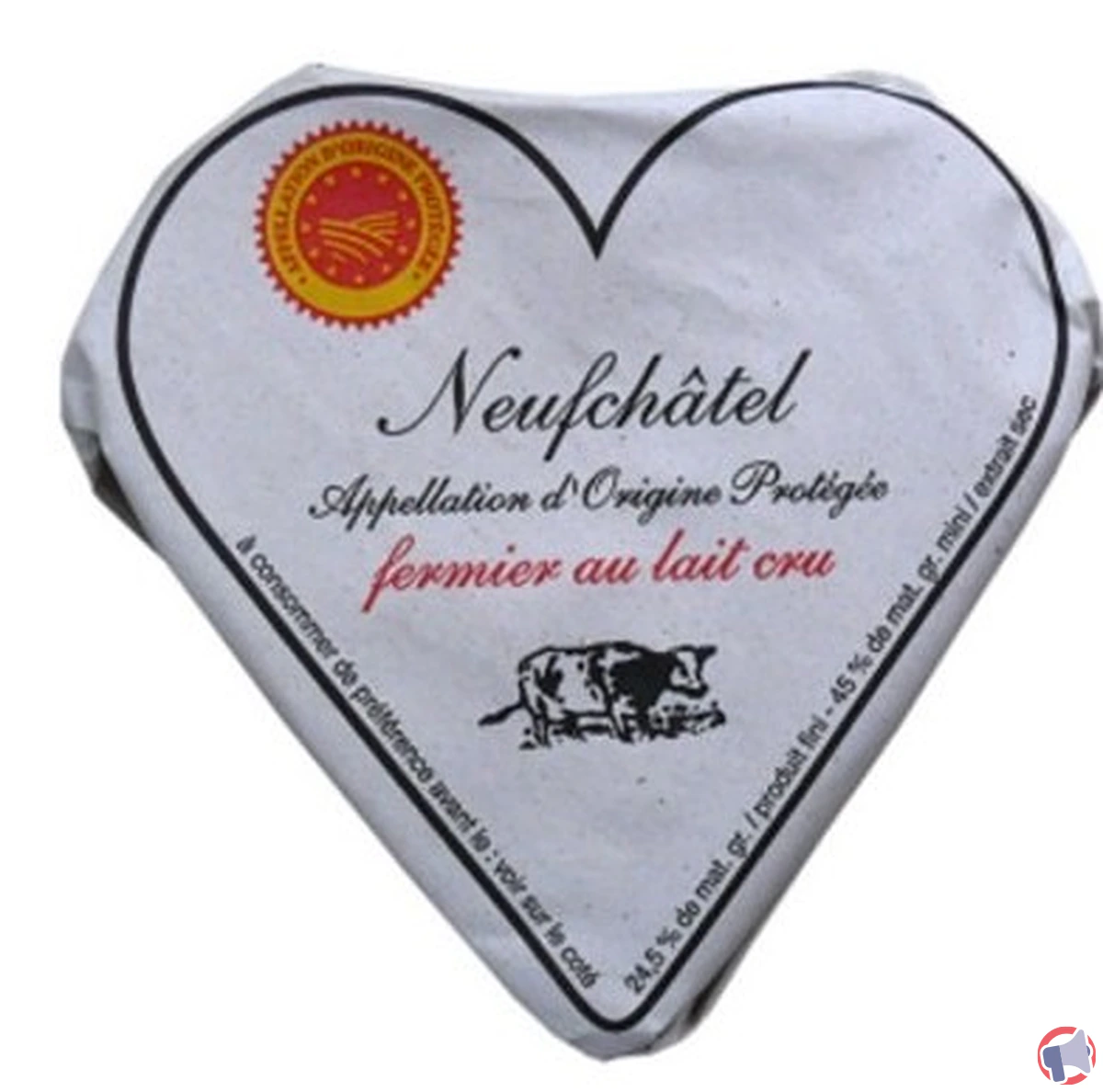 Alerte sanitaire : rappel de neufchâtel AOP fermier au lait cru pour risque de listériose