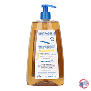 Rappel produit Gel Douche Surgras Dermo-Protecteur, 1L NEUTRADERM