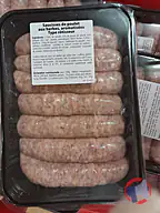 Rappel produit BQ 7 saucisses aux herbes 140g Lionor sous atmosphère protectrice Neutre