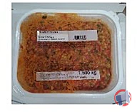 Rappel produit Tartare de légumes Mix Buffet 1,5kg Museau de porc tranche 2.5 kg Marinade gambas a l’escabèche 1,5kg neutre (photo numéro 1)