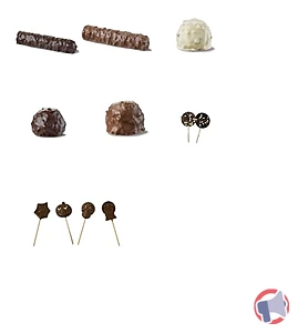 Rappel produit Bouchées et sucettes en chocolat De Neuville