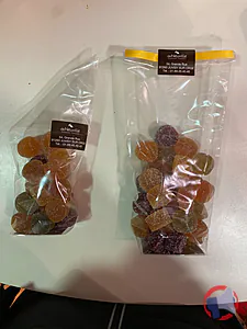 Rappel produit Pâte de fruits mini pastilles acidulés De Neuville